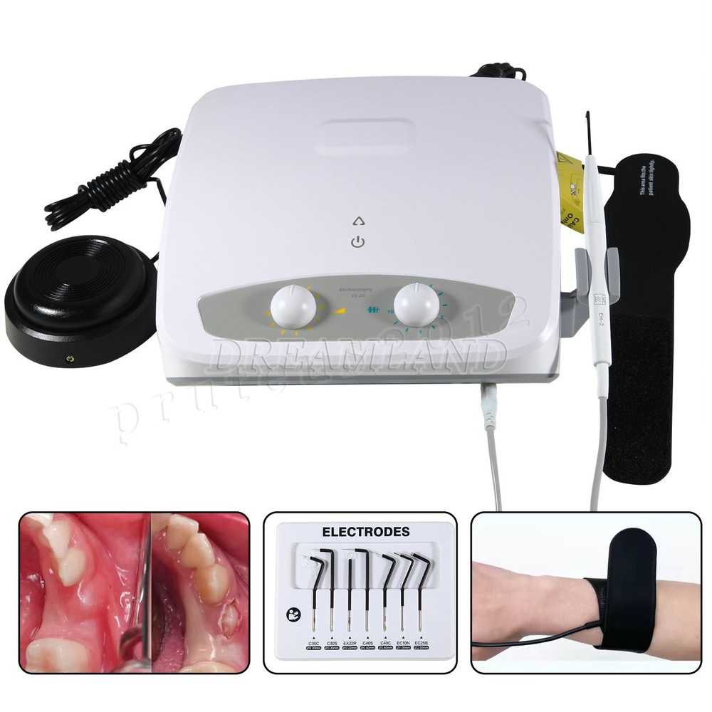 Electro Electrosurgery Unit Machine High Frequency Electric 7 Knife Tips CE