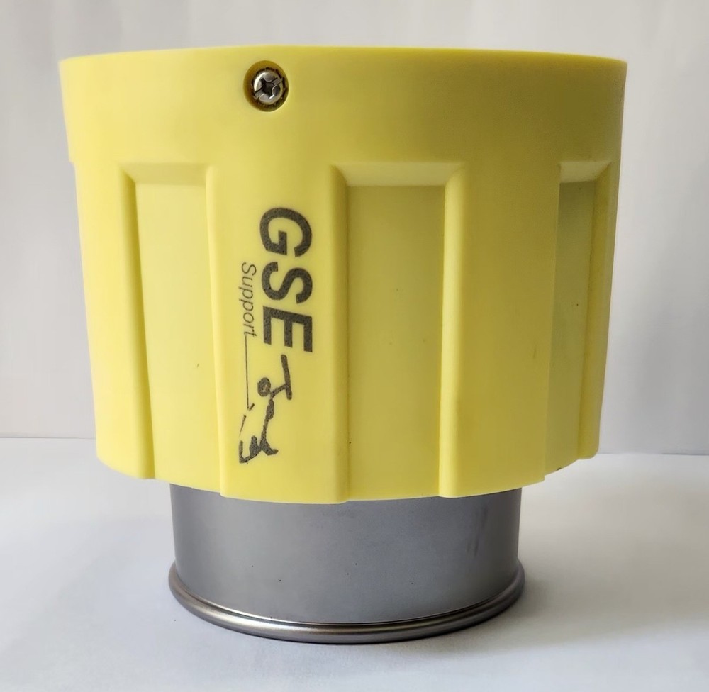 COUPLING, LAV DUMP 4" YELLOW COMPOSITE