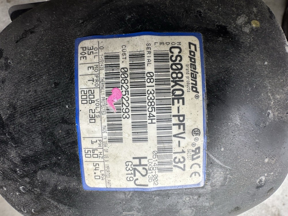 Manitowoc Ice Machine Compressor