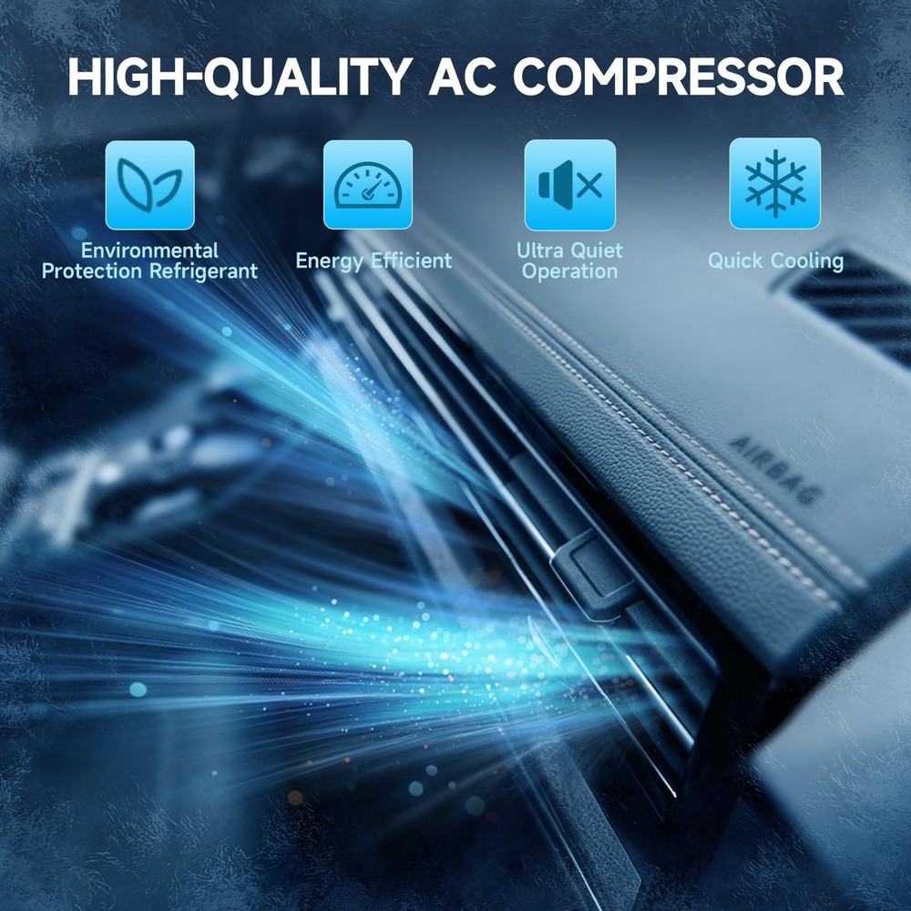 A/C Compressor Compatible With Acura TSX 04-08