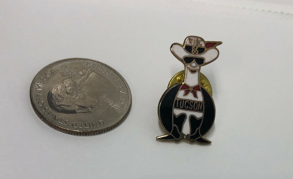 1986 WIBC Bowling Tucscon Pin