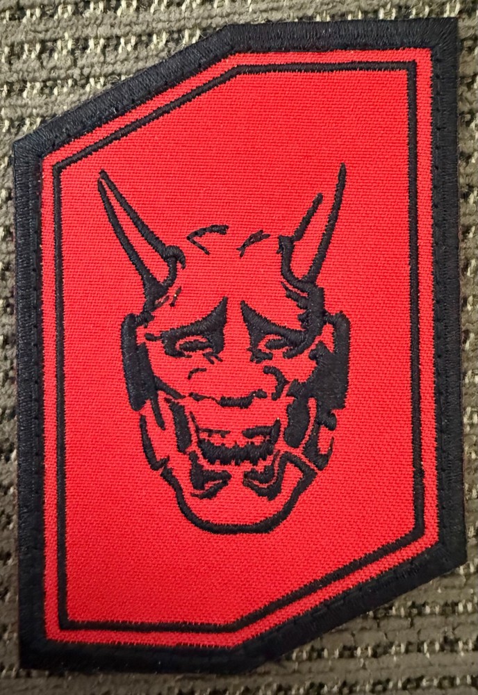 Oni Gear "Hex" Red/Black Variant Patch