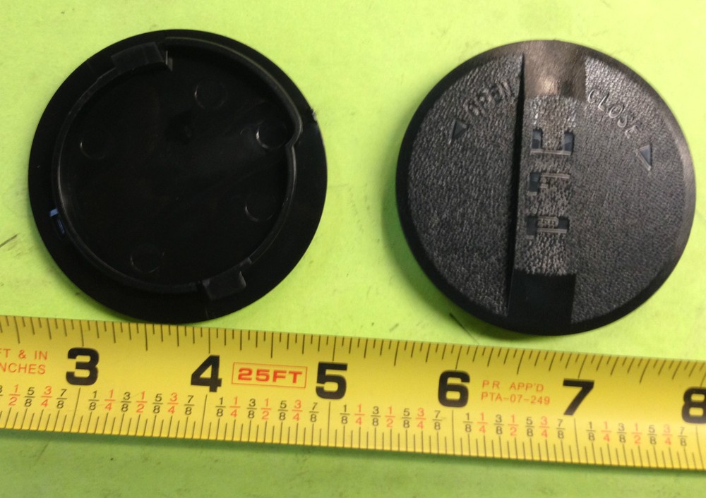 UFP Plastic Outer Cap 2 1/2 inch Diameter 32547 fits A60,A70, A84 or A75 CPLR