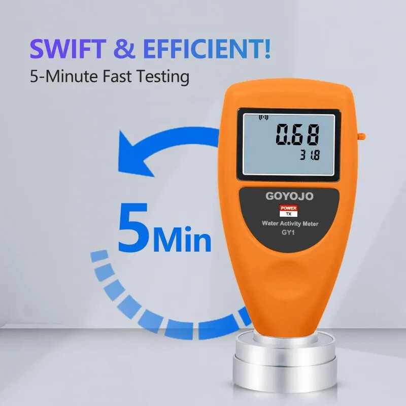 Smart Bluetooth Water Activity Meter Tester for Jerky & Dried Fruit
