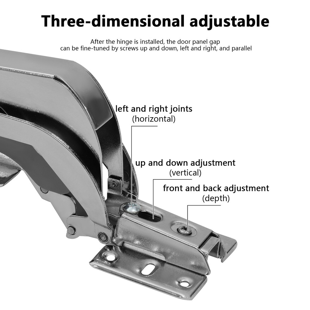 180° Parallel Opening Cabinet Door Hinges for Easy Access and Durability