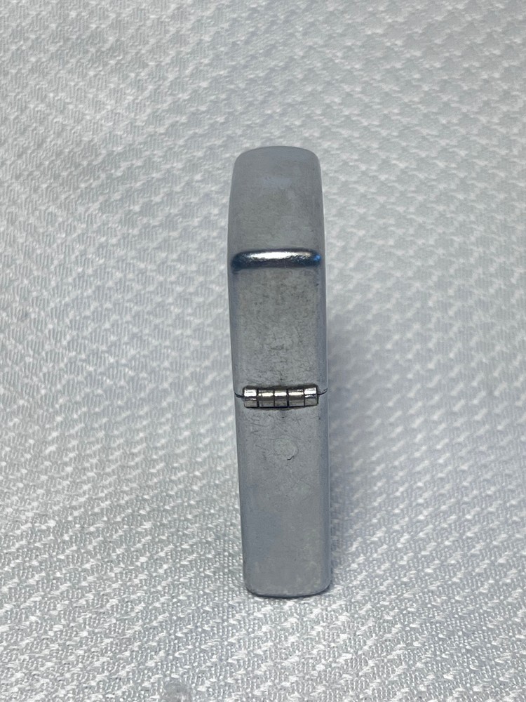 2000 Millennium XVI Zippo Refillable Brushed Chrome Cigarette Lighter In Case
