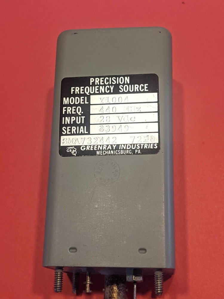 Precision RF frequency source for 440 mhz output signal