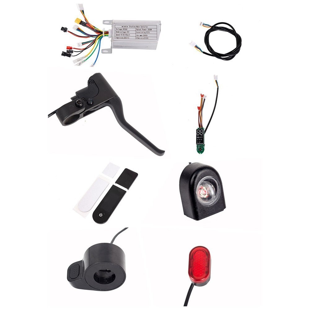 36V 350W Electric Scooter Controller Kit with Dashboard and Accelerator