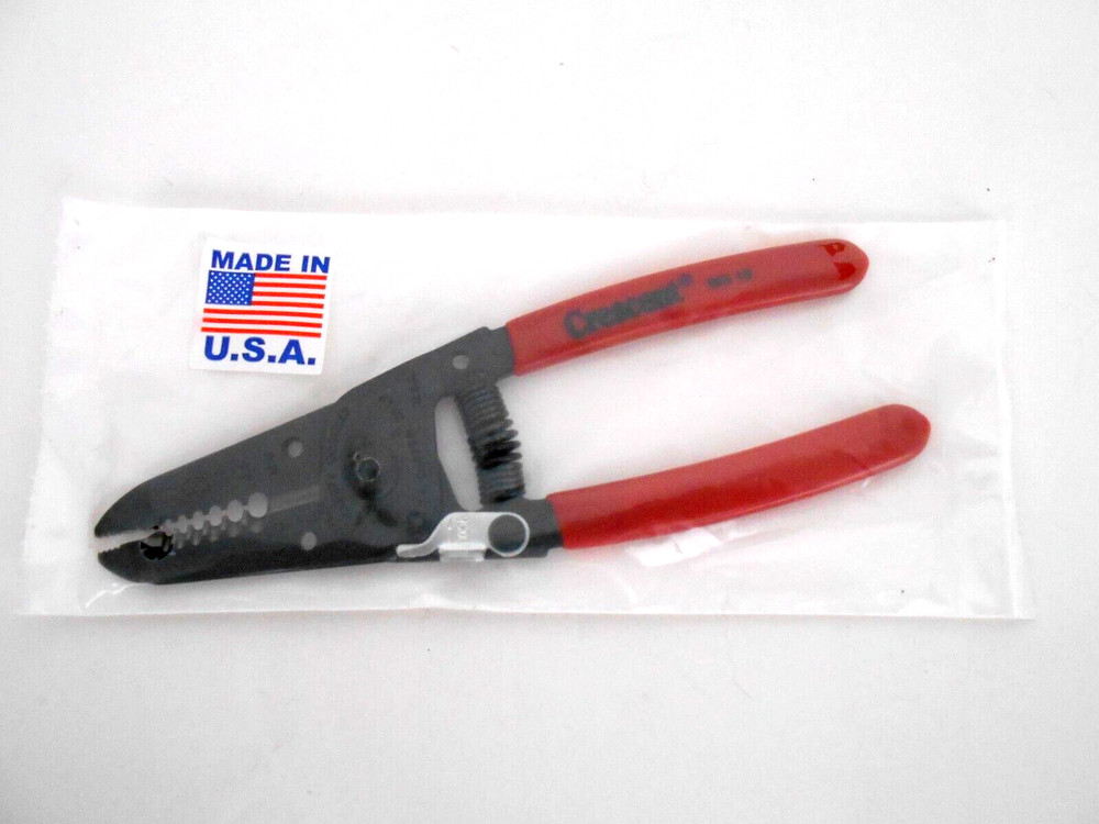 Crescent WS15 6" Self-Opening Wire Strippers/Cutters