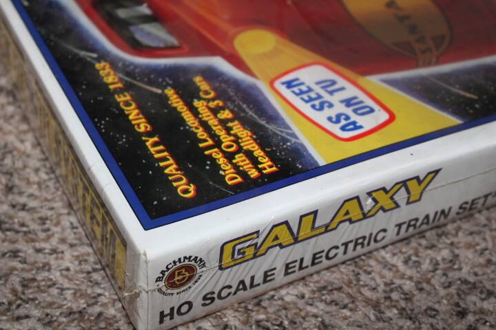 Vintage Bachmann HO Scale GALAXY Train Set E-Z Track System SEALED