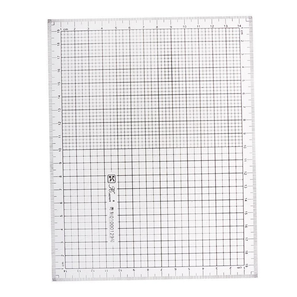 Acrylic Coordinate Ruler Grids Ruler for Hand Drawing