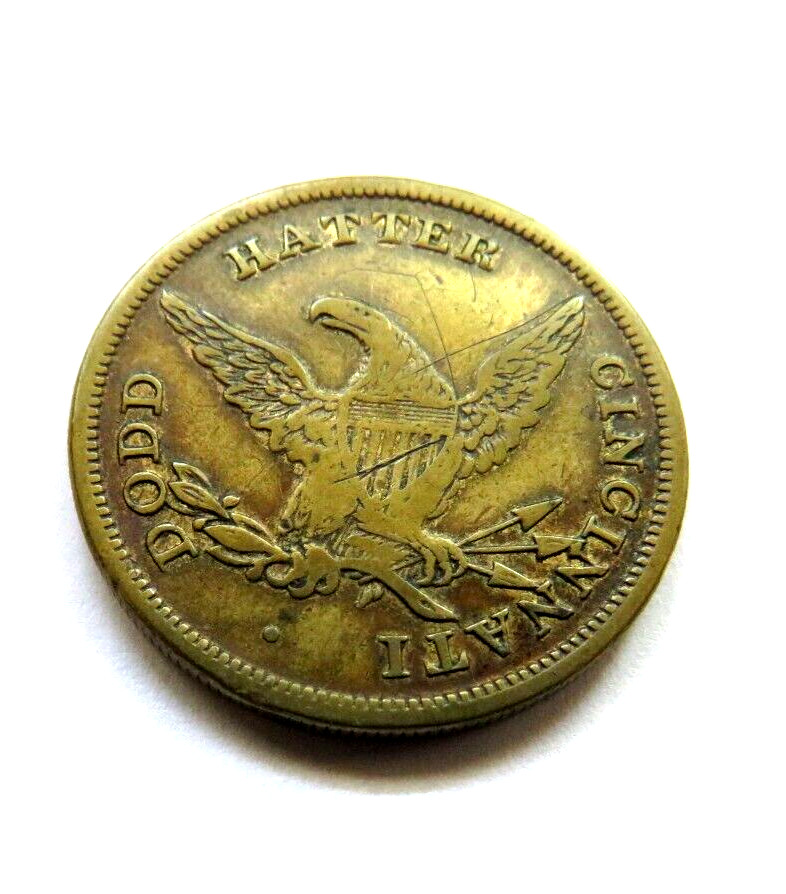 DODD HATTER CINCINNATI HARD TIMES TOKEN