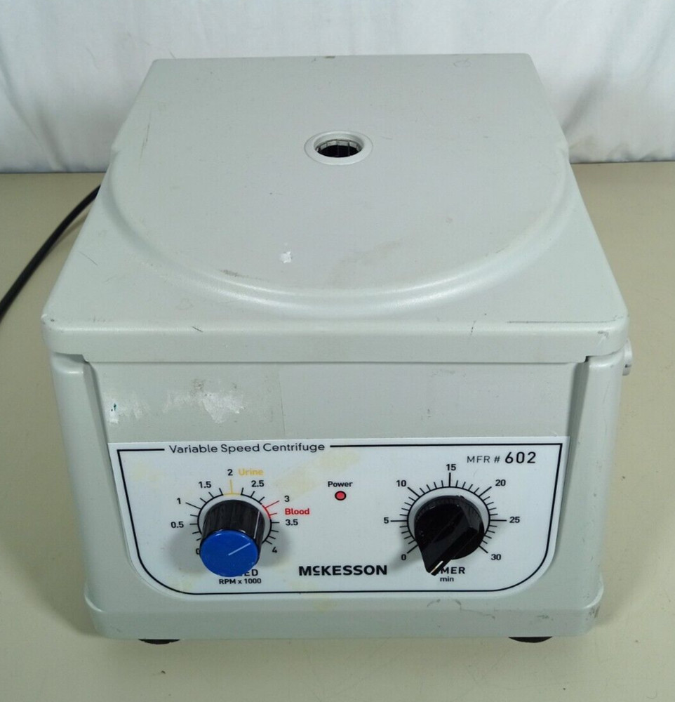 McKesson Centrifuge 602 PowerSpin LX C856 Unico Fixed Angle Variable Speed
