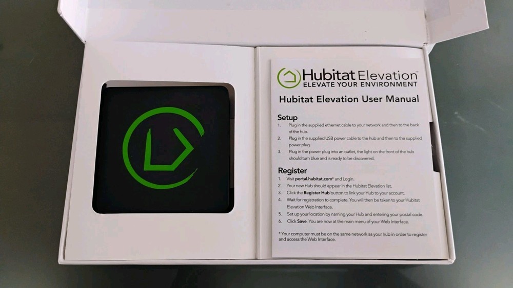 Hubitat Elevation C-5 Z-Wave Smart Home Hub S2 Security Local Control 🏠