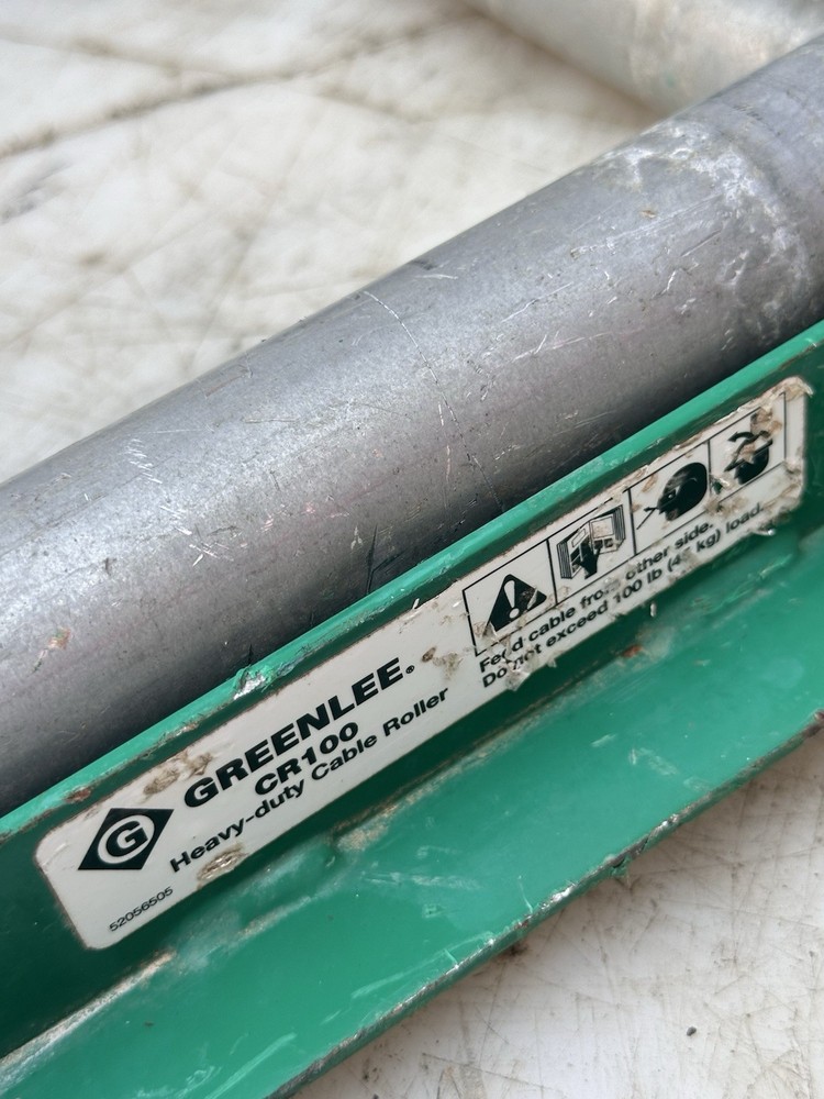 Greenlee CR100 Heavy Duty Cable Roller Tray