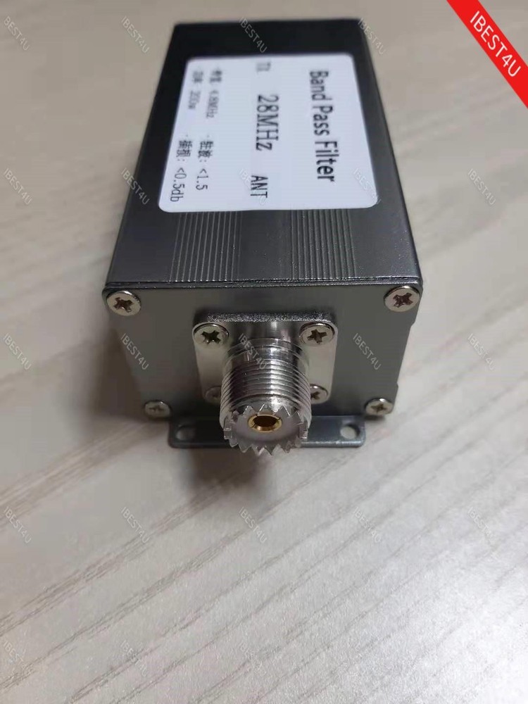 BPF-28-200w BPF High Isolation Bandpass Filter Shortwave Band Pass Filter 28MHz