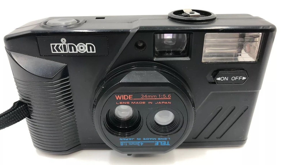 Rare Kinon Dual Lens 35mm Camera
