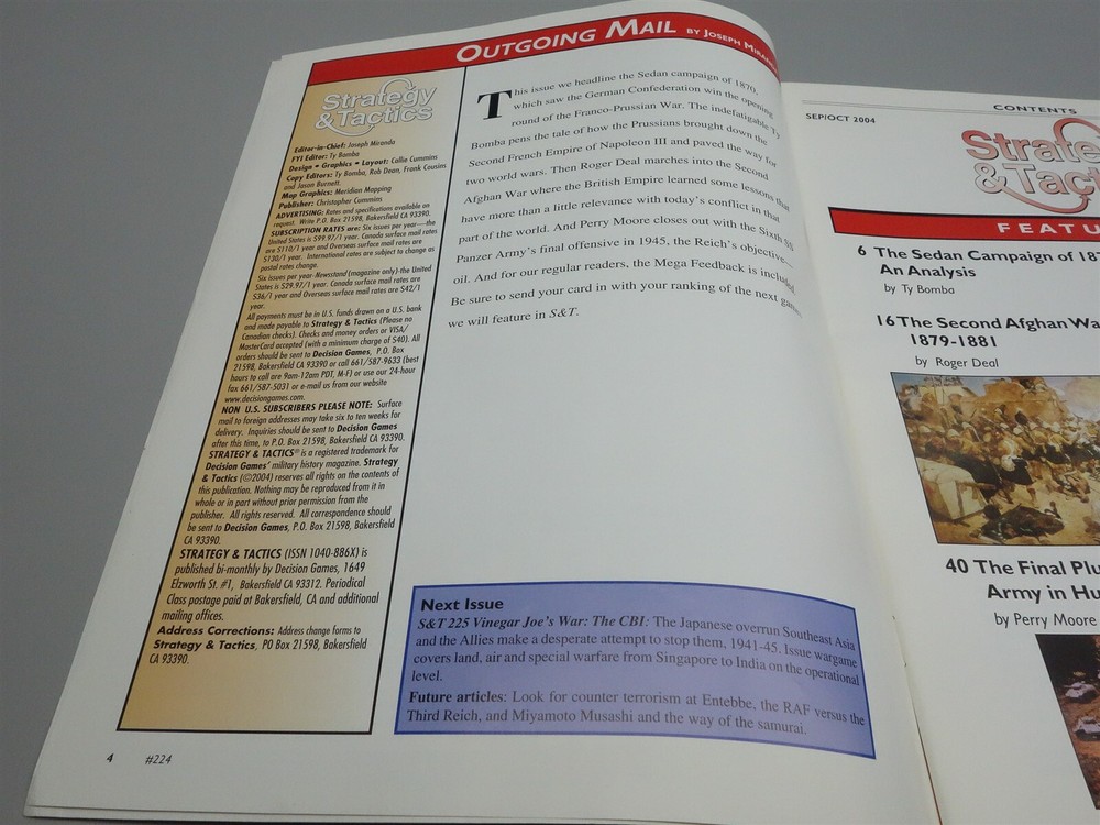 Strategy & Tactics: Issue # 224