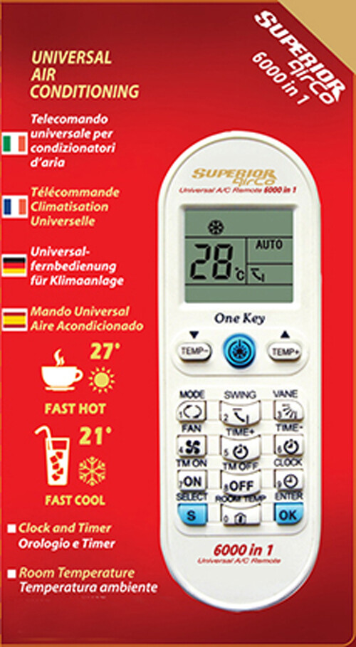 Replacement Air-Conditioner Remote Control for SANYO SAP-C186AH5A