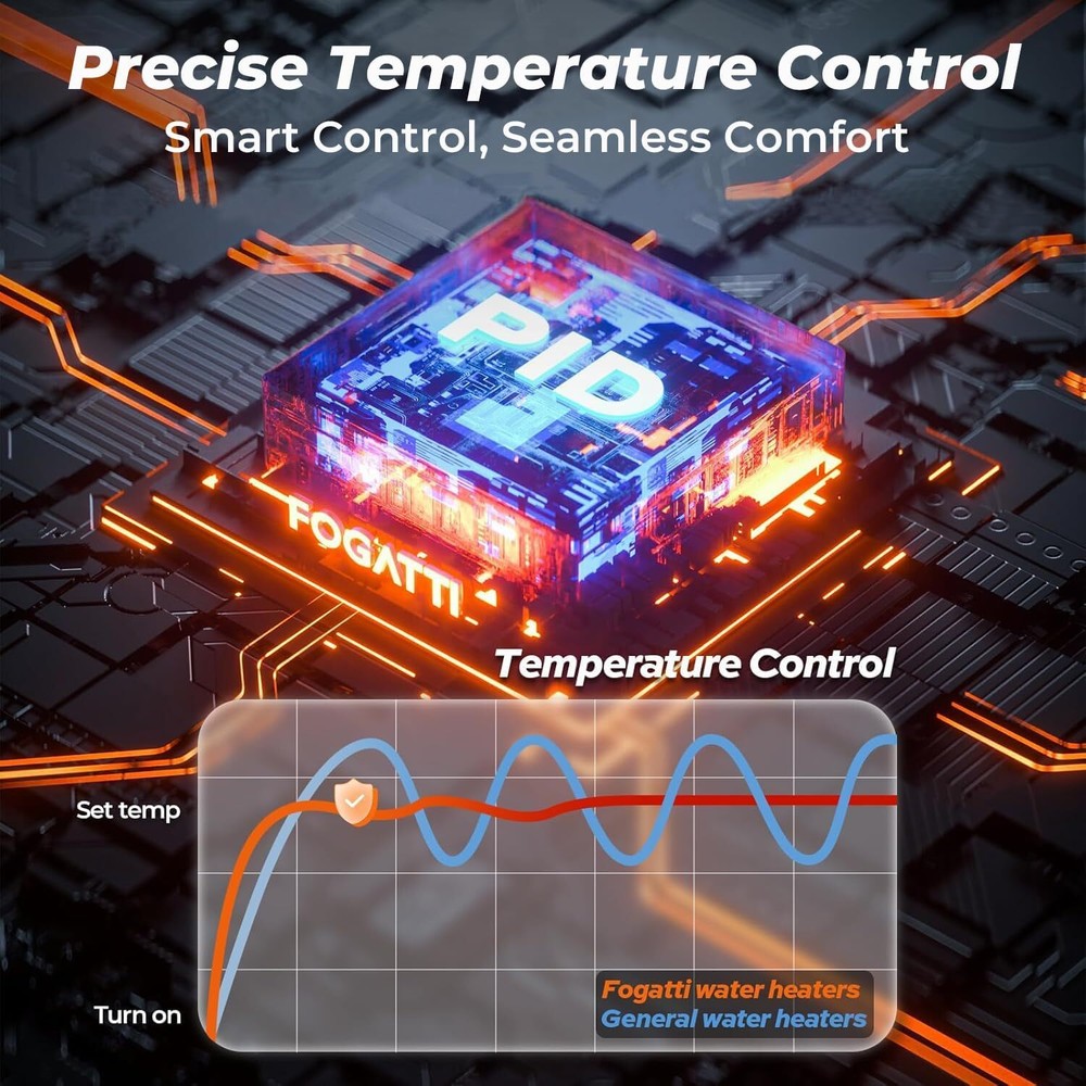 【99% NEW】Natural Gas Tankless Water Heater 4.0 GPM 90,000BTU Easy Install Indoor