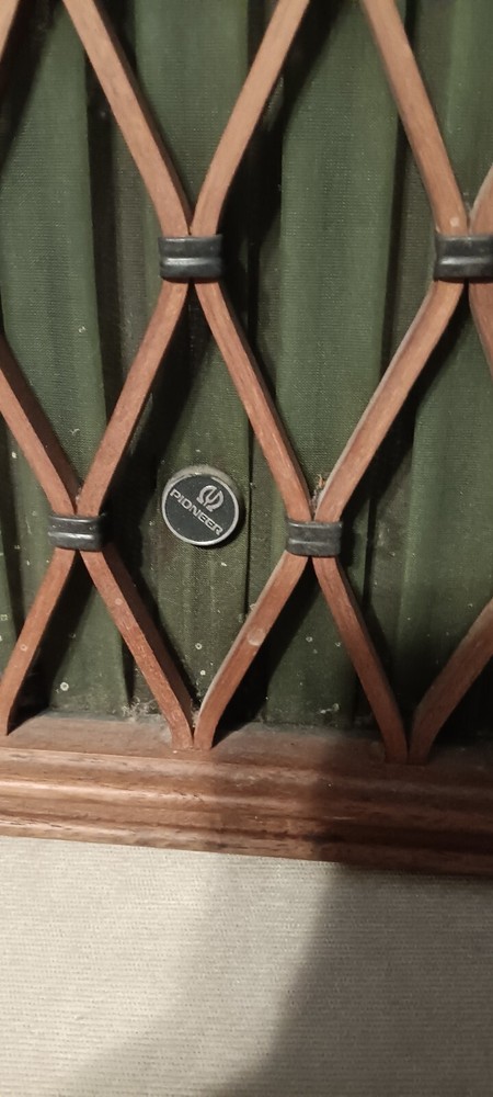 pioneer speaker grills pair