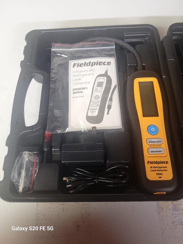 Fieldpiece DR82 LCD Display Advanced Infrared Refrigerant Leak Detector