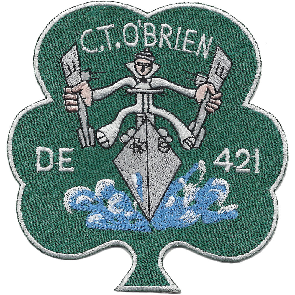 USS Chester T O'Brien DE-421 Patch
