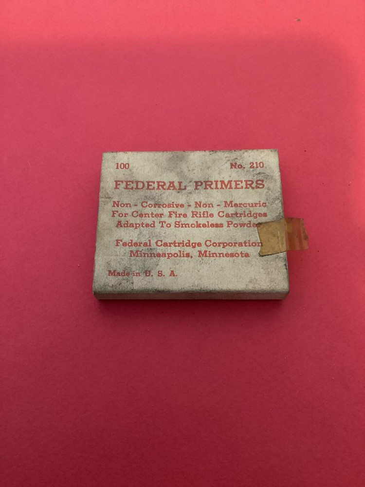 EMPTY Ammo Box Federal Primers