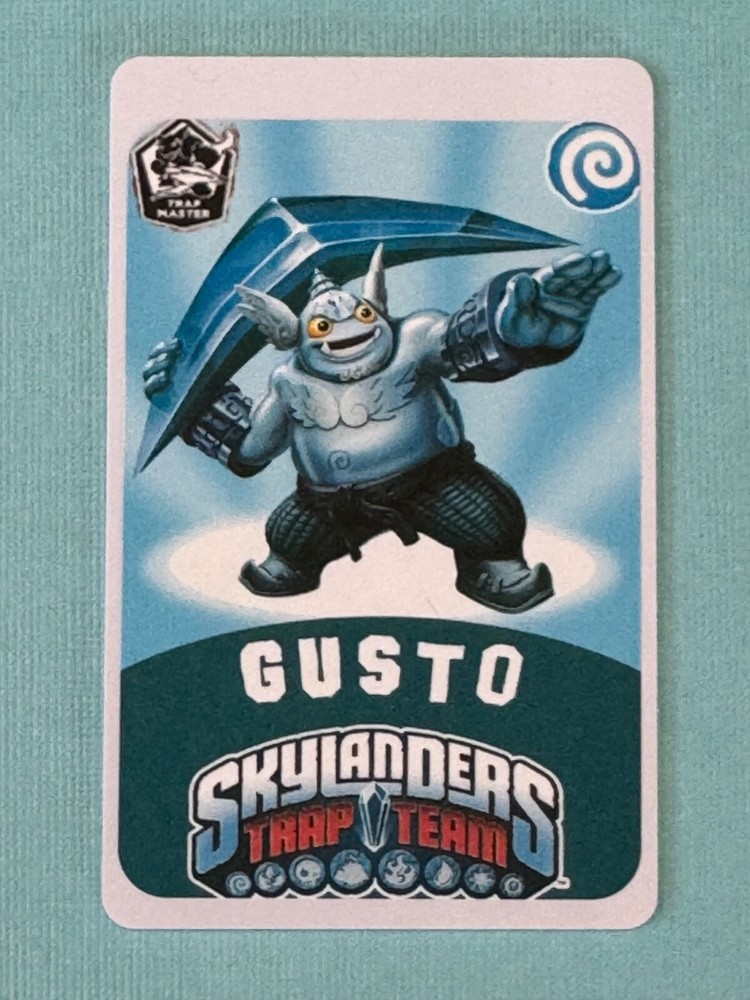 Skylanders Trap Team Master Gusto NFC Card