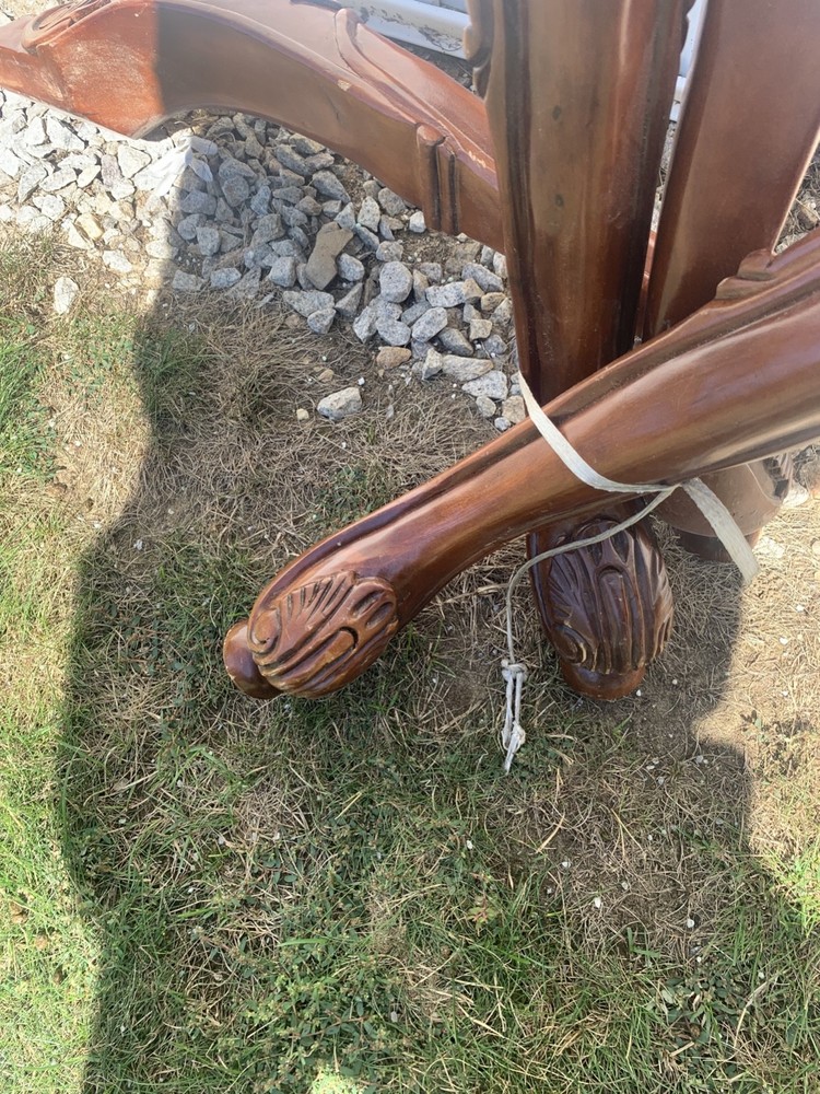 Carved Wood Table legs (4)