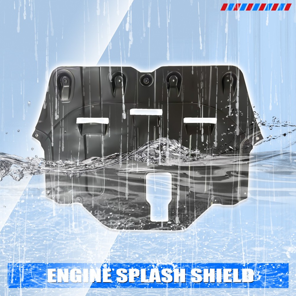 Engine Under Cover Splash Shield Front Support For 2015 2016 2017 Hyundai Sonata