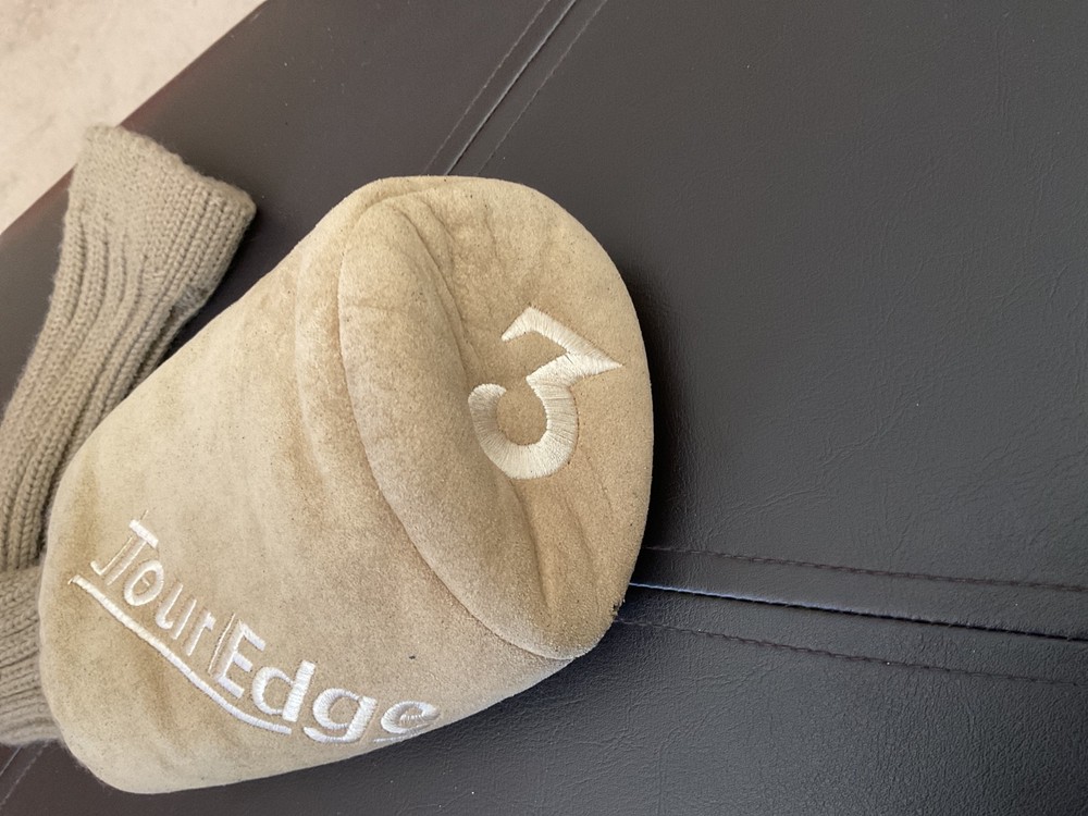 Tour Edge #3 Tan Fairway Headcover