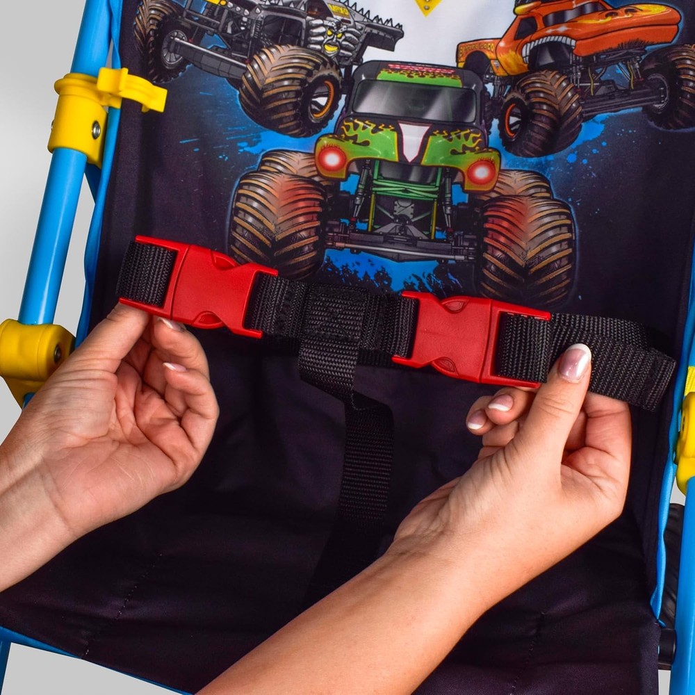 Monster Jam Foldable Baby Stroller Canopy Design