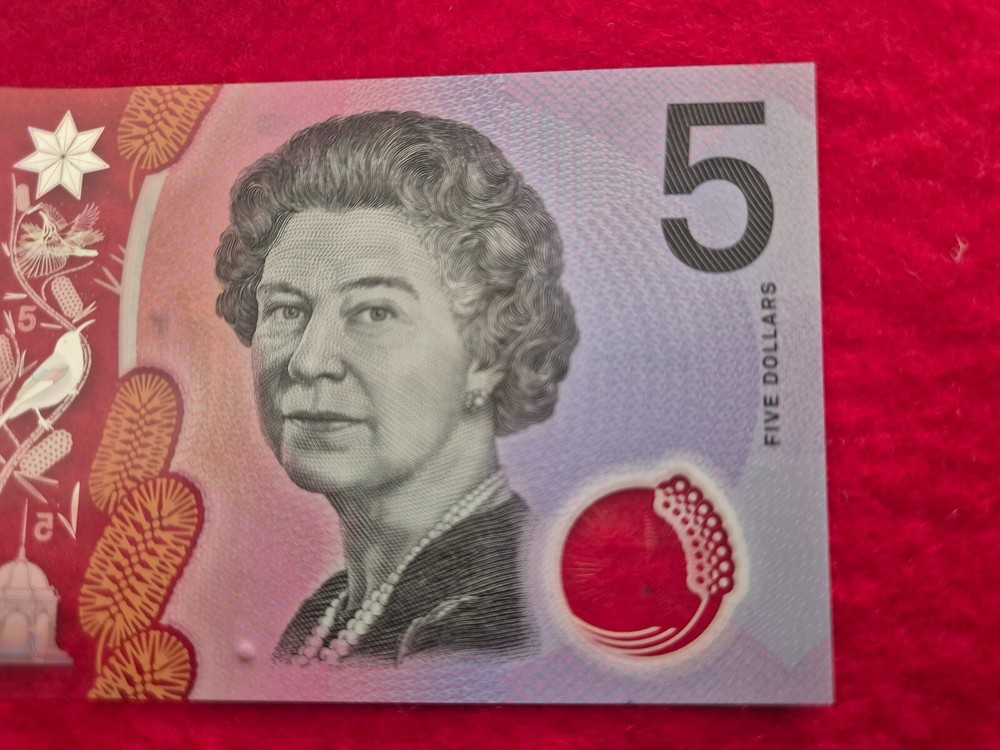 Australian 2016 $5 note first prefix AA