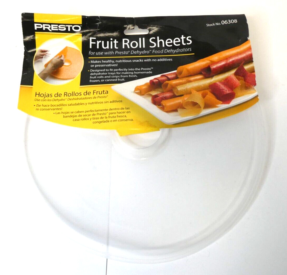 Presto 06308 Dehydro Fruit Roll Sheets 2 Pack ZZ19
