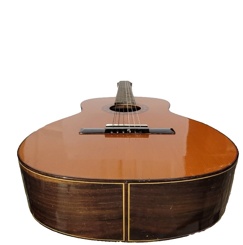 VERY RARE 1978 Luis Arostegui Granados CONSTRUCTOR Classical Guitar Spanish Made
