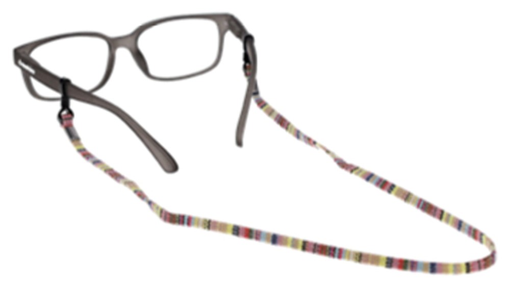 Croakies Boho Oversized Tan Multi Eyewear Straps - Durable, Stylish, Adjustable