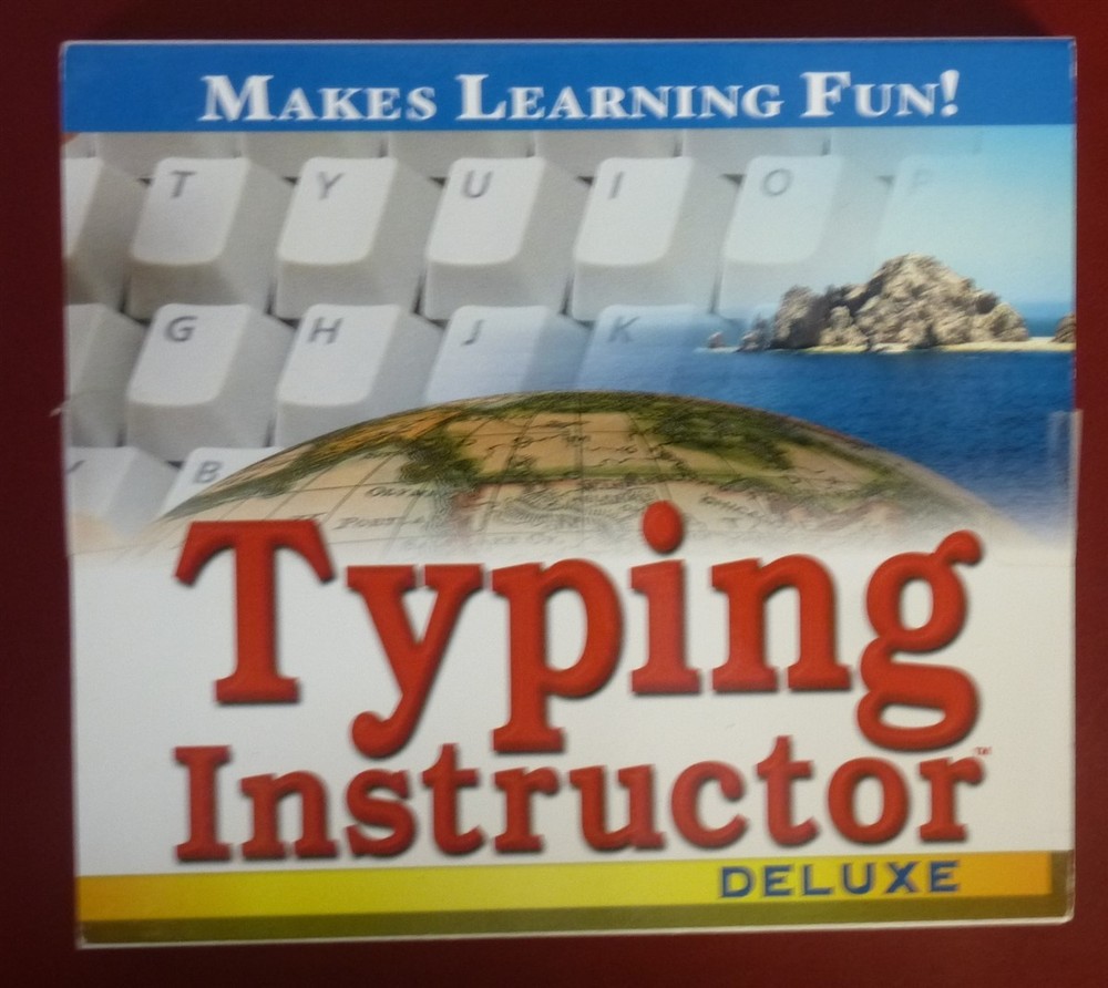 Software PC Typing Instructor Deluxe Version 15 NEW SEALED Jewel
