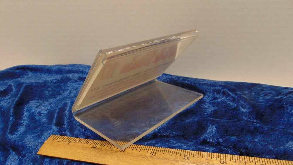 RARE Trinity Trade Show Display- Switch Blade 10ss Speedway Car Kit