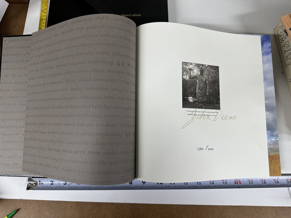 Genuine Value The John Deere Journey Limited Edition Book