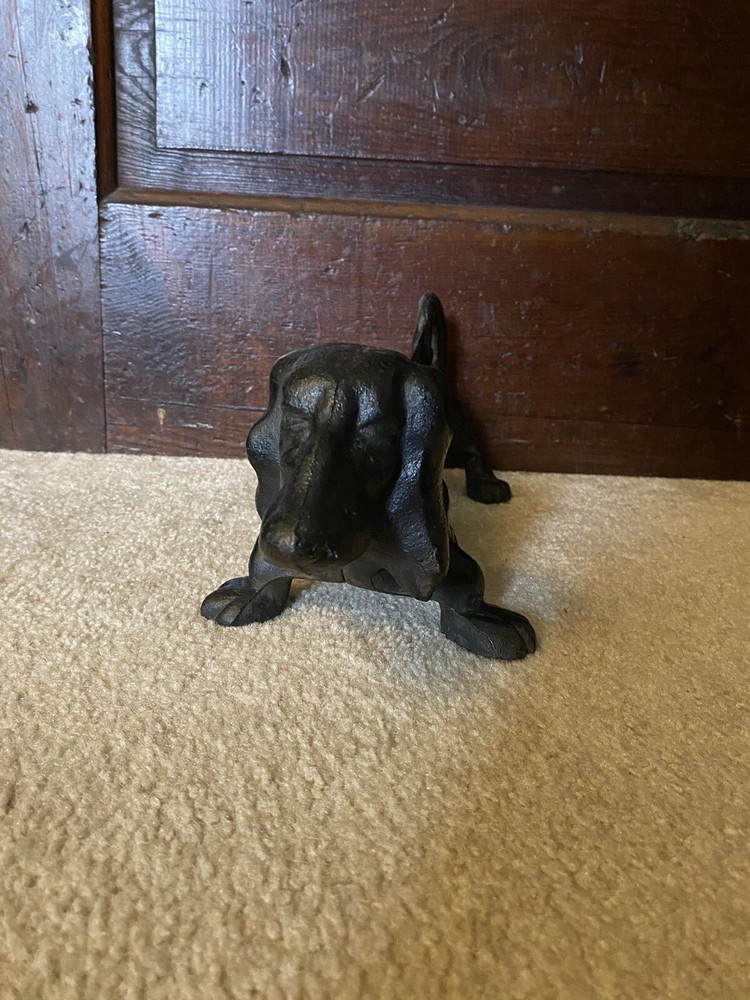 Antique Dachshund Hound Boot Scrapper