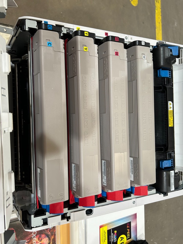 Digital Heat FX OKI Pro8432wt White Toner Printer Package Factory Refurbished