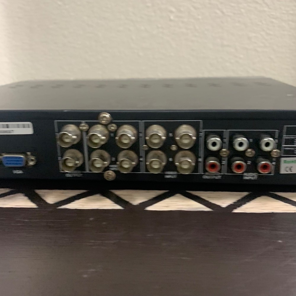 Night Owl Poseidon 8 Channel H.264 Security DVR + Power Cable POWERS ON Untested