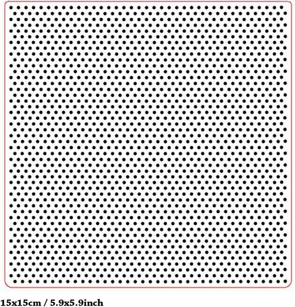 Dots Plastic Embossing Folders for Cards Making Dots Texture Embossing Stencils