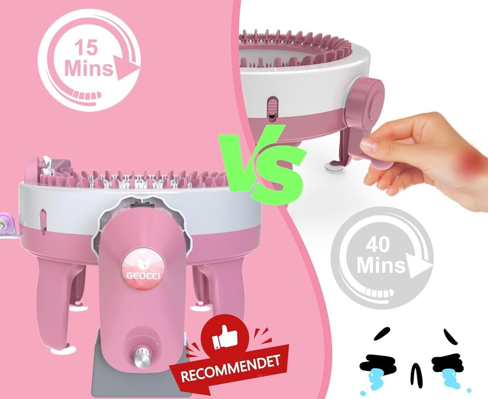 Electric Knitting Machine Adapter for Sentro 40 & 48-Needle