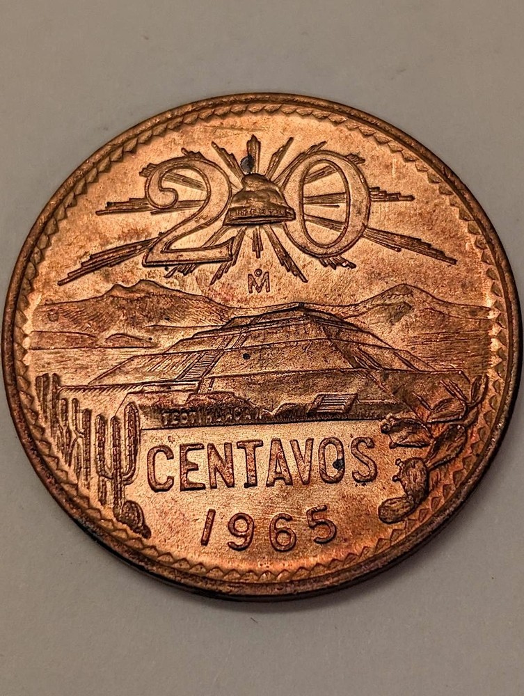 1965 - 20 CENTAVOS - NICE - MEXICO - B 323