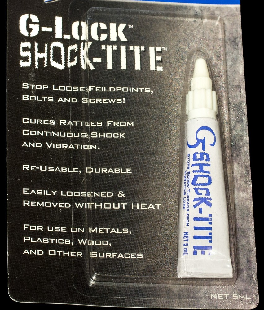 G5 Outdoors ShockTite Archery Thread Lock Broadhead Field Tip ReusableThreadlock