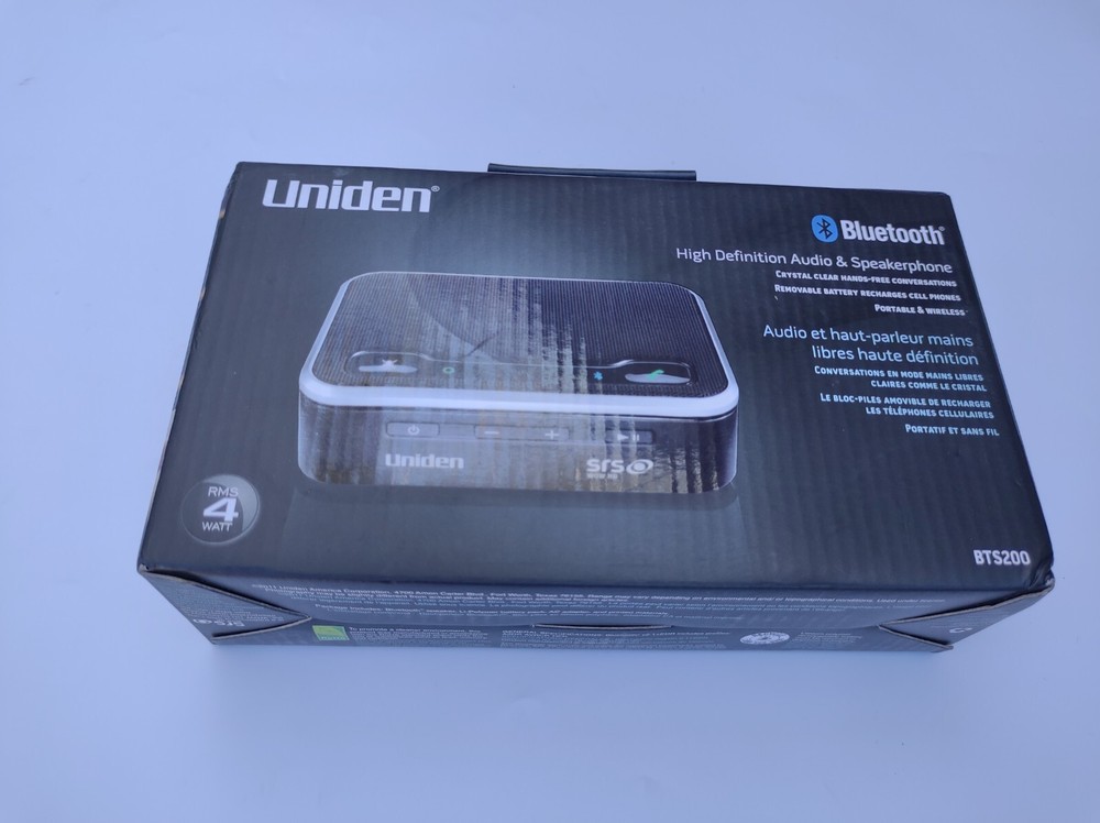 NEW Uniden Bts200 2.0 Bluetooth Speaker System