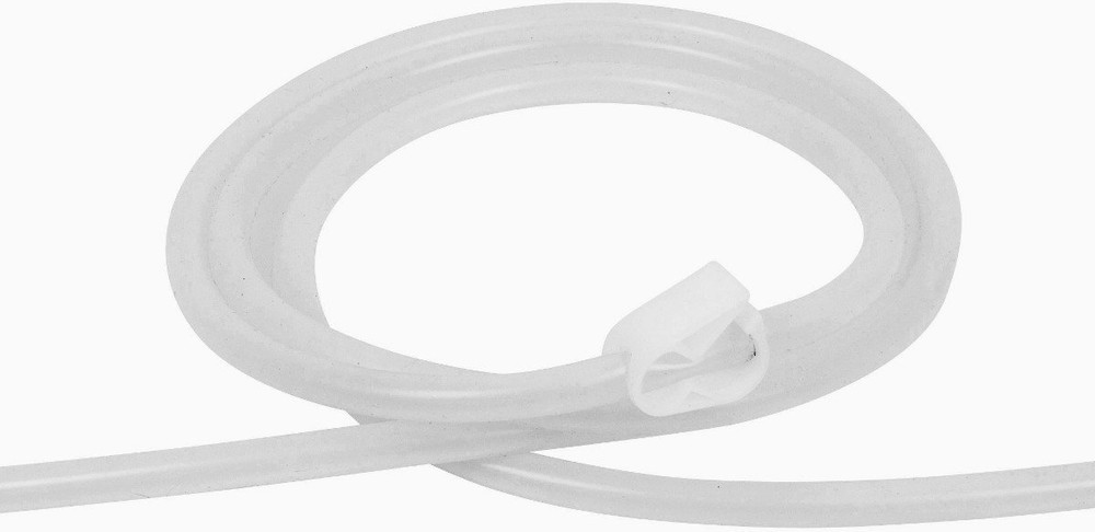 Vinyl Tubing with Shutoff Clamp - 5 feet 5/16 ID 7/16 OD (Food Grade)