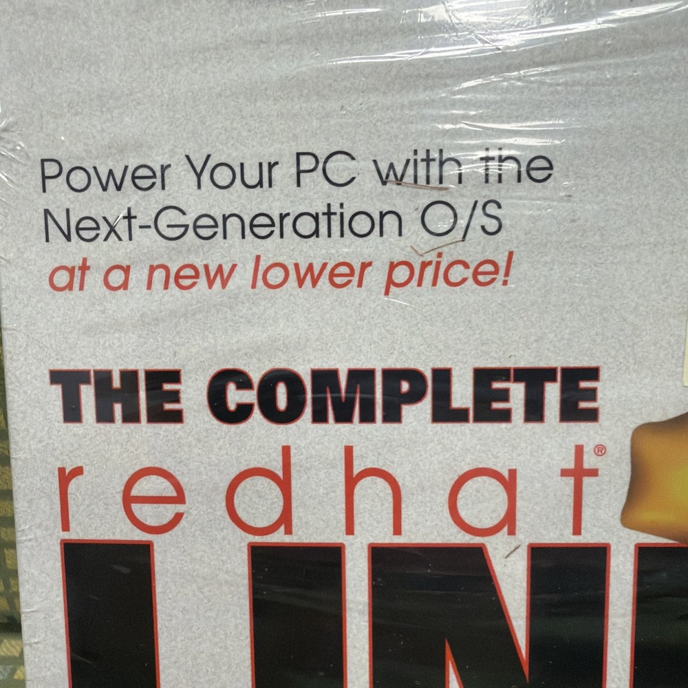 The Complete Redhat Linux 5.2 Operating System Deluxe Secure Server Partial Seal